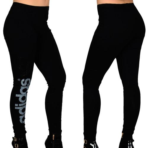 Foto MALLAS ADIDAS Z34903 TREFOIL RHINESTONE LEGGINGS CHICA EN COLOR NEGRA NUEVA COLECCIÓN 2013