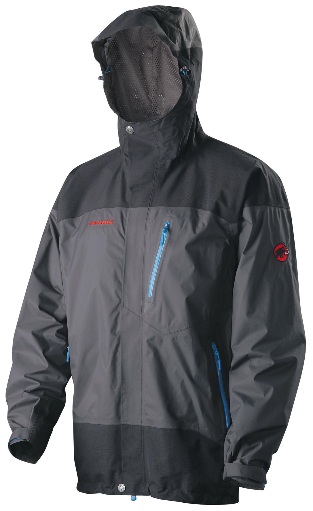 Foto Mammut Kiruna Chaqueta impermeable caballeros gris/negro, xxl