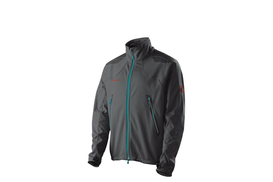 Foto Mammut Ultimate Advanced Chaqueta Soft Shell caballeros gris/azu, m