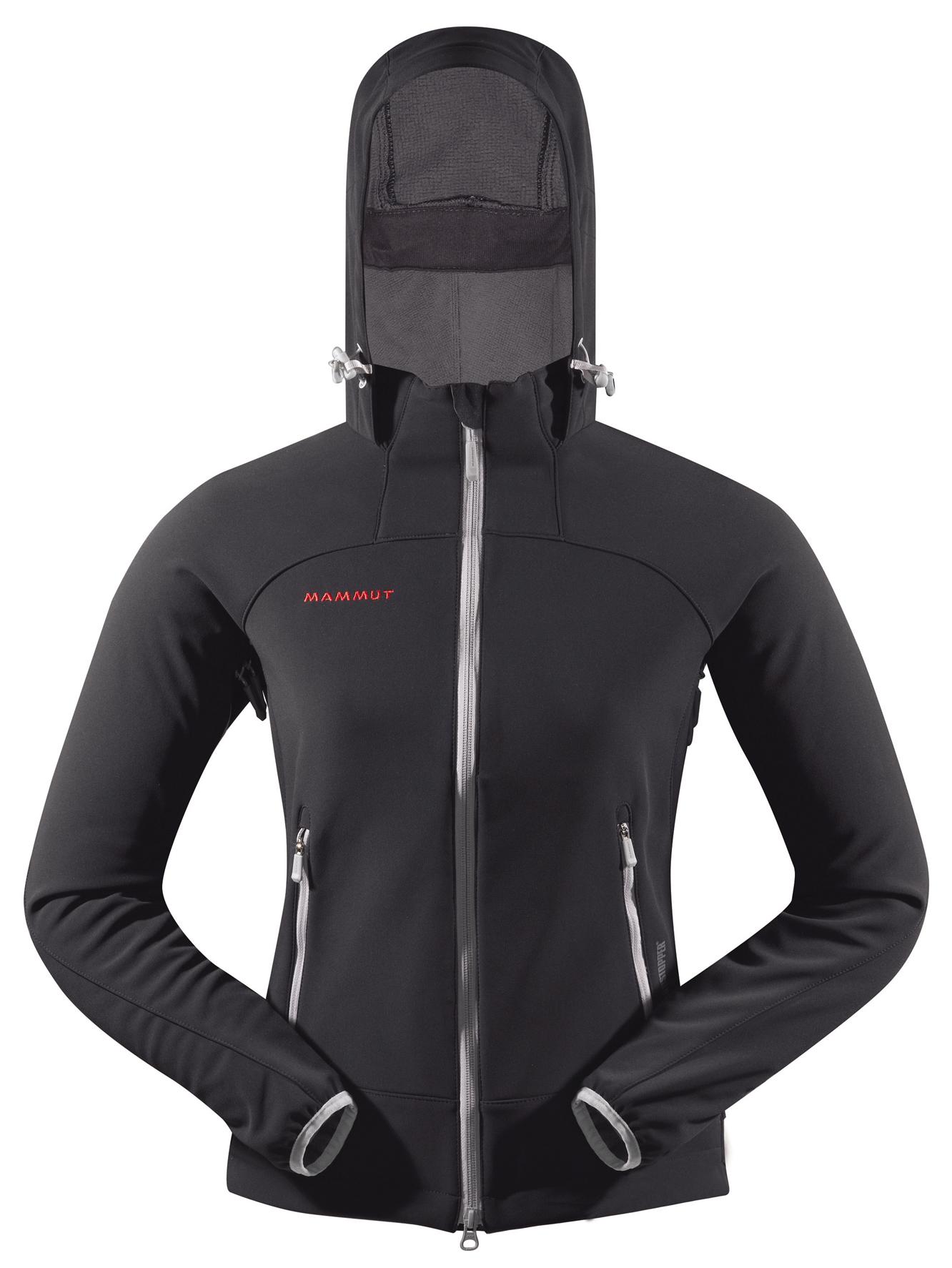 Foto Mammut Ultimate Inuit Chaqueta Soft Shell damas negro, m