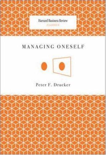 Foto Managing Oneself (Harvard Business Review Classics)