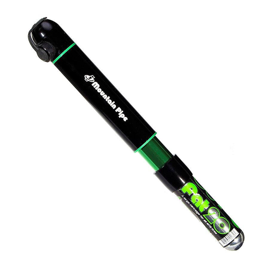 Foto Mancha Genuine Innovations Mountain Pipe negra 18cm.