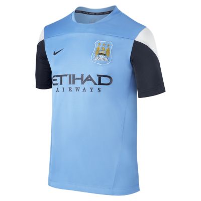 Foto Manchester City FC Squad Camiseta de fútbol - Chicos (8 a 15 años) - Azul - XL