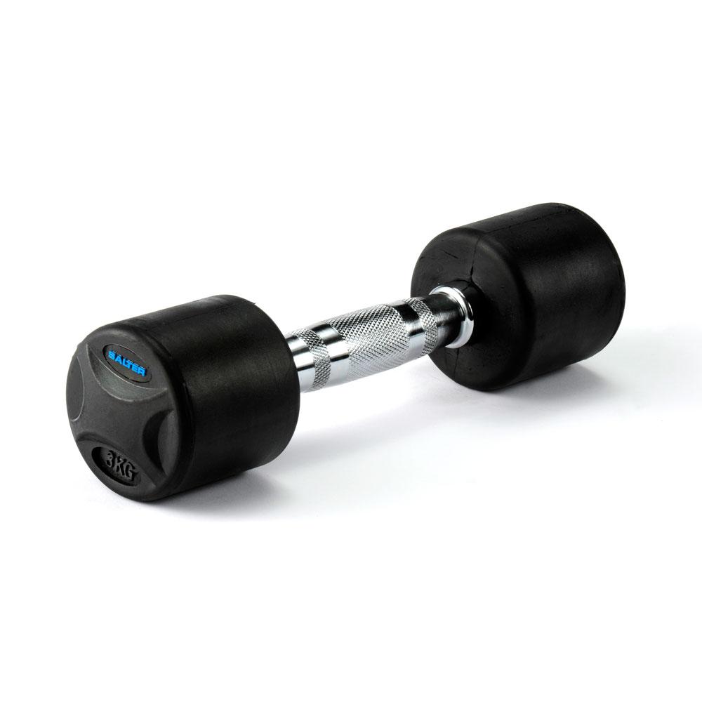 Foto Mancuerna de caucho Salter 3 kg. (1 unidad)