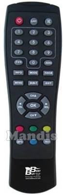 Foto Mando a distancia original Bestbuy EasyHomeTDTblack