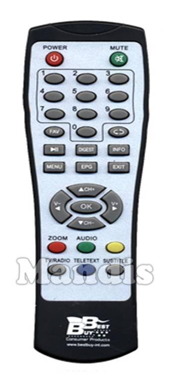 Foto Mando a distancia original Bestbuy EasyhomeTDTCompactC
