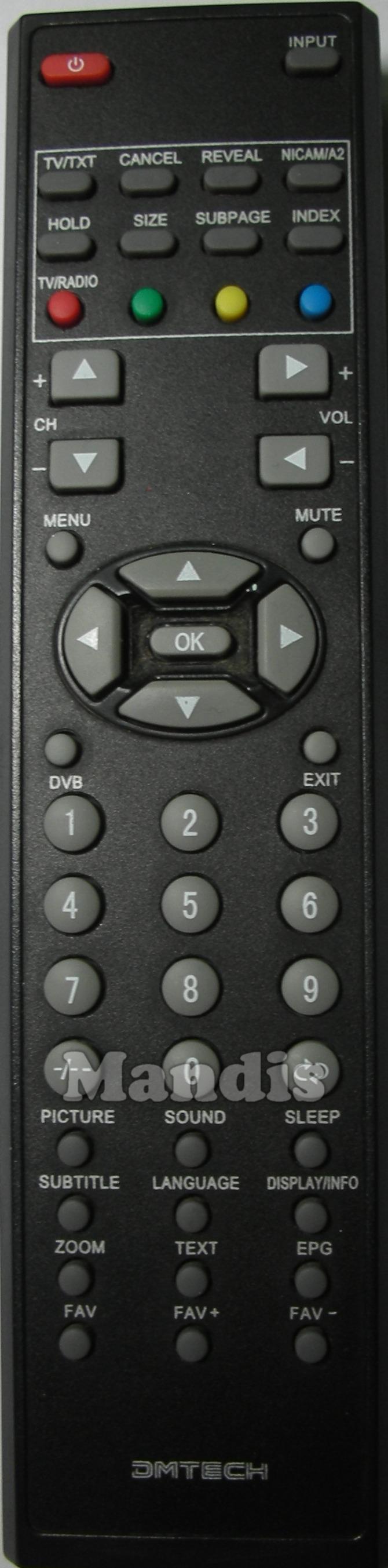 Foto Mando a distancia original DMTech TE23T