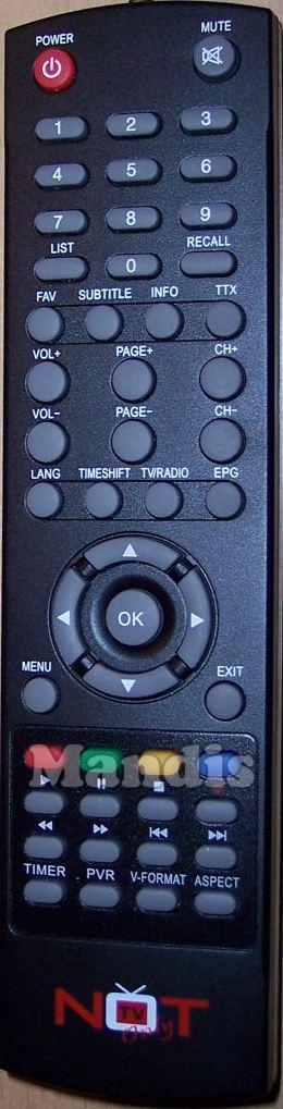 Foto Mando a distancia original NOT ONLY TV LV6TMPVR4