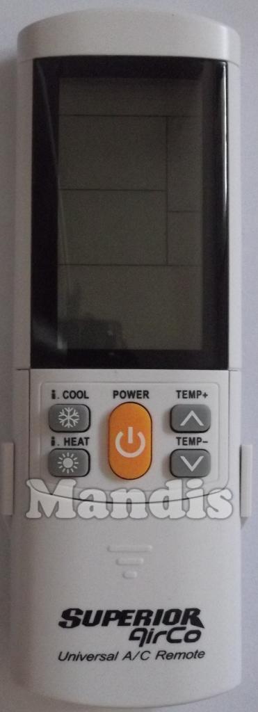 Foto Mando a distancia universal Uni-Air Airco (42530) para Aires Acondicionados
