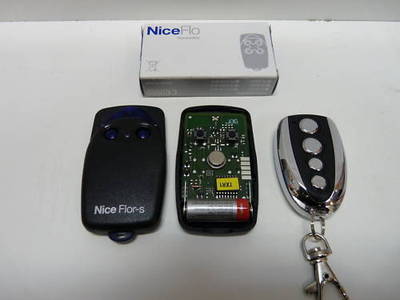 Foto Mando Garaje Compatible Nice Flo-r Flor Flor S Flor-s.madrid Ferreteria Fersanz