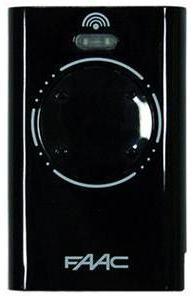 Foto Mando garaje FAAC XT4 868 SLH Black