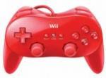 Foto Mando Wii Classico Pro Rojo Joypad