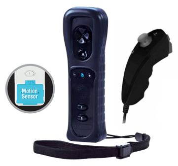 Foto Mando Wii Motion Sensor Total Kaos (Negro)