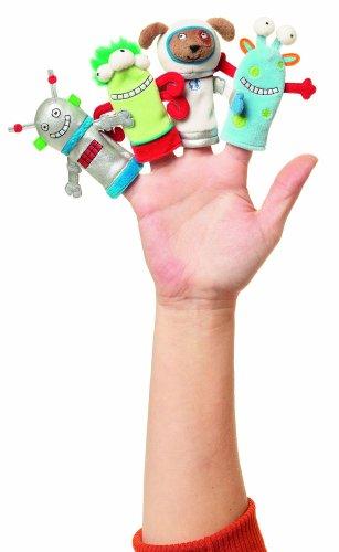 Foto Manhattan Toy - A Day On Mars Finger Puppets, 10Cm