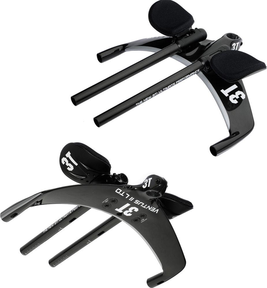 Foto Manillar aerodinámico de carbono 3T - Ventus II Ltd - 40cm x 31.8mm