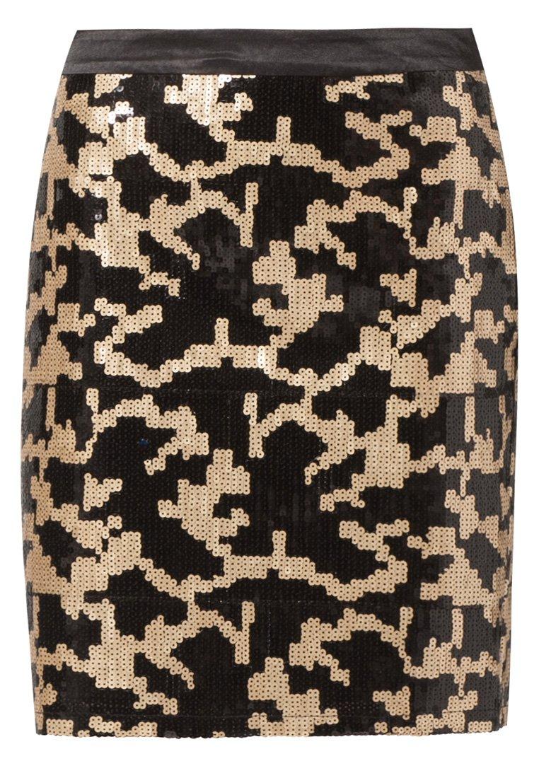 Foto Manoukian Falda acampanada negro