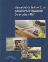 Foto Manual de mantenimiento de instalaciones fotovoltaicas conectadas (en papel)