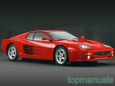 Foto Manual De Taller Ferrari Testarossa Workshop Service Manual