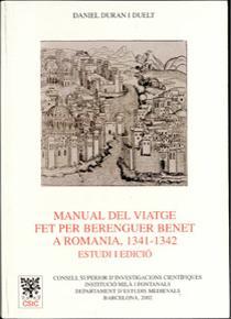 Foto Manual Del Viatge Fet Per Berenguer Benet A Romania (1341-.. (lg 9788400080891)