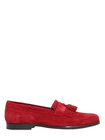 Foto manuel vanni suede loafers with tassels