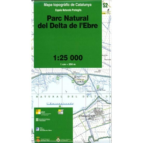 Foto Mapa Espais Naturals Delta De L'ebre 1:25.000