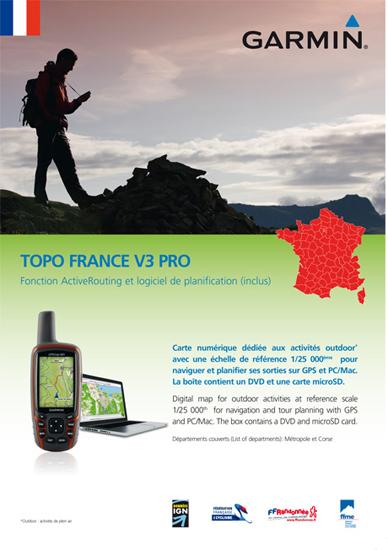 Foto Mapas Garmin Topo France V3 Pro - Entire Country - Activerouting
