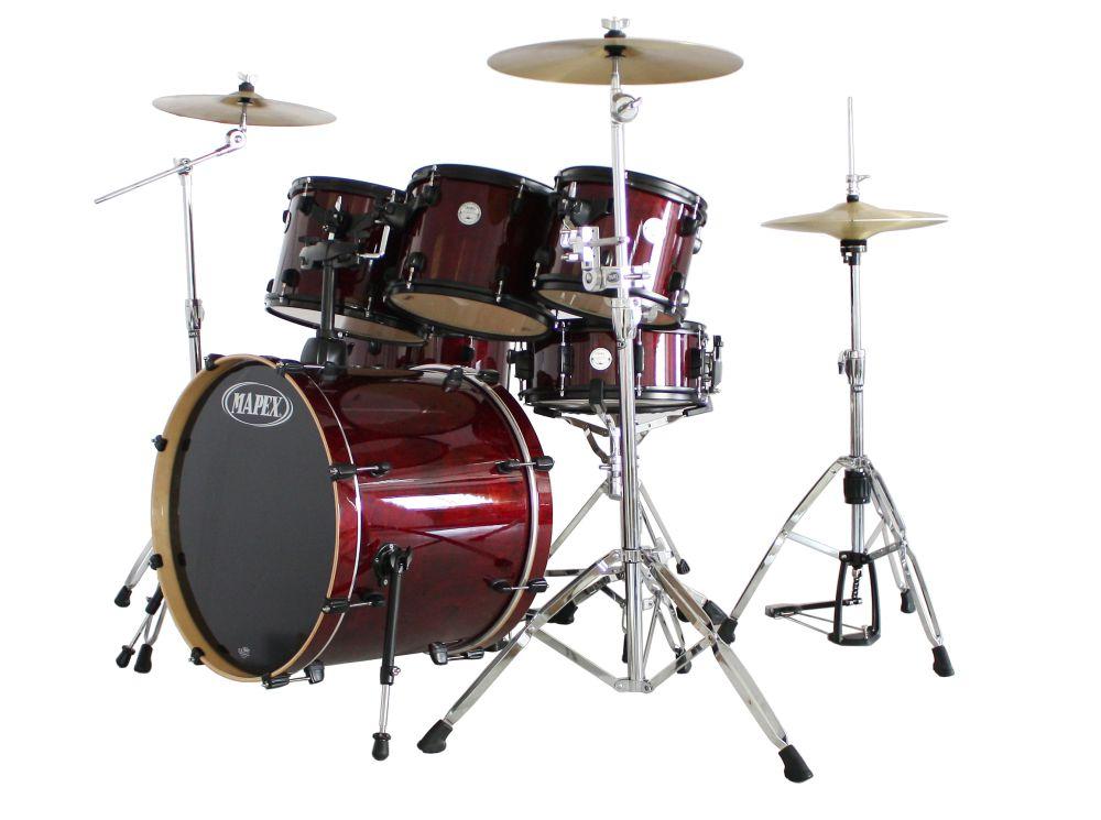 Foto Mapex Hzb-5245Tcy Cherry Red Fusion Drum Set