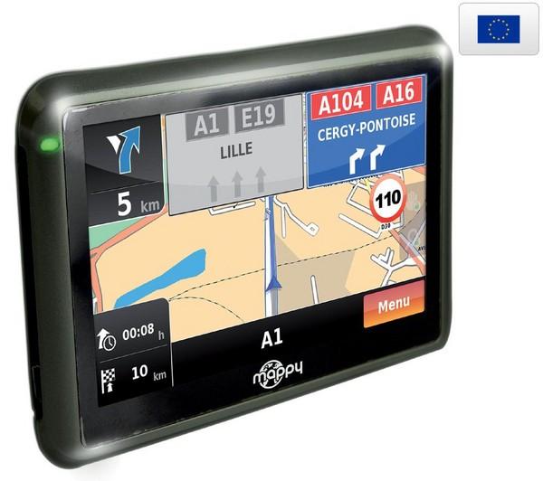 Foto Mappy Gps miniE301 Europa + Soporte universal con ventosa 27 cm