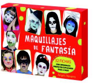 Foto Maquillajes de fantasia (caja + 32 fichas+ atril plegable) (en papel)