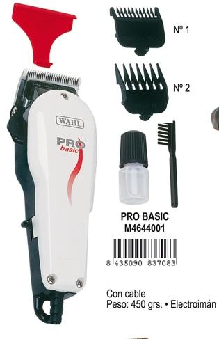 Foto Maquina de cortar el pelo Wahl pro basic cable m4644001