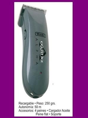 Foto Maquinilla Recargable Cortapelo Profesional Rapadora De Pelo Wahl Con Bateria