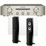 Foto Marantz® Conjunto Cd + Pm5004 Silver + A250