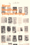 Foto Marcel broodthaers, collected writings