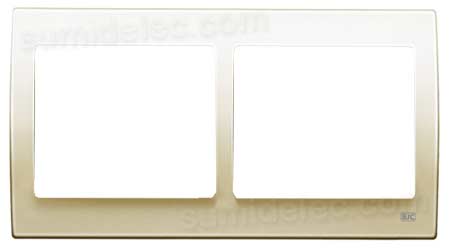 Foto Marco 2 Elementos Horizontal Beige 18002a Serie Bjc Iris