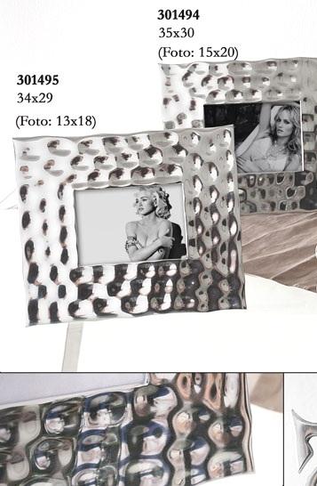 Foto marco de fotos aluminio huellas Set 2