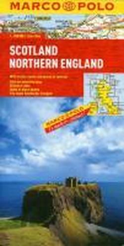 Foto MARCO POLO Großbritannien 03/04. Schottland, England Nord 1 : 300 000 Regionalkarte