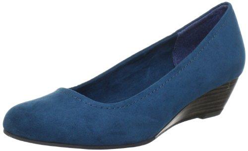 Foto Marco Tozzi 2-2-22302-20 - Zapatos de tacón de material sintético mujer, color azul, talla 38