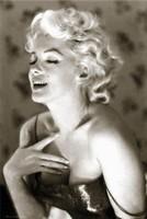 Foto Marilyn Monroe - glow póster