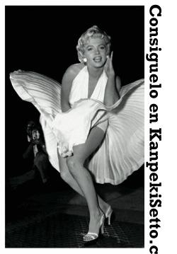 Foto Marilyn Monroe 3d Effect Poster Seven Year Itch