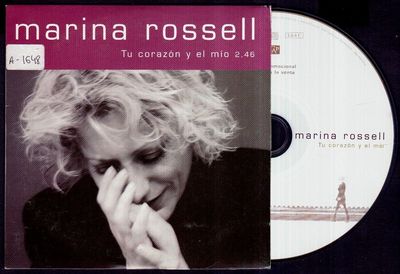 Foto Marina Rossell - Tu Corazon Y El Mio - Spain Cd Single Picap 2000 - 1 Track