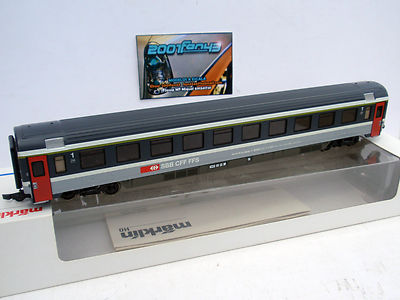 Foto Marklin Märklin Sbb Eurocity Passenger Vagon Pasajeros 1ª Clase 4369 1/87 H0