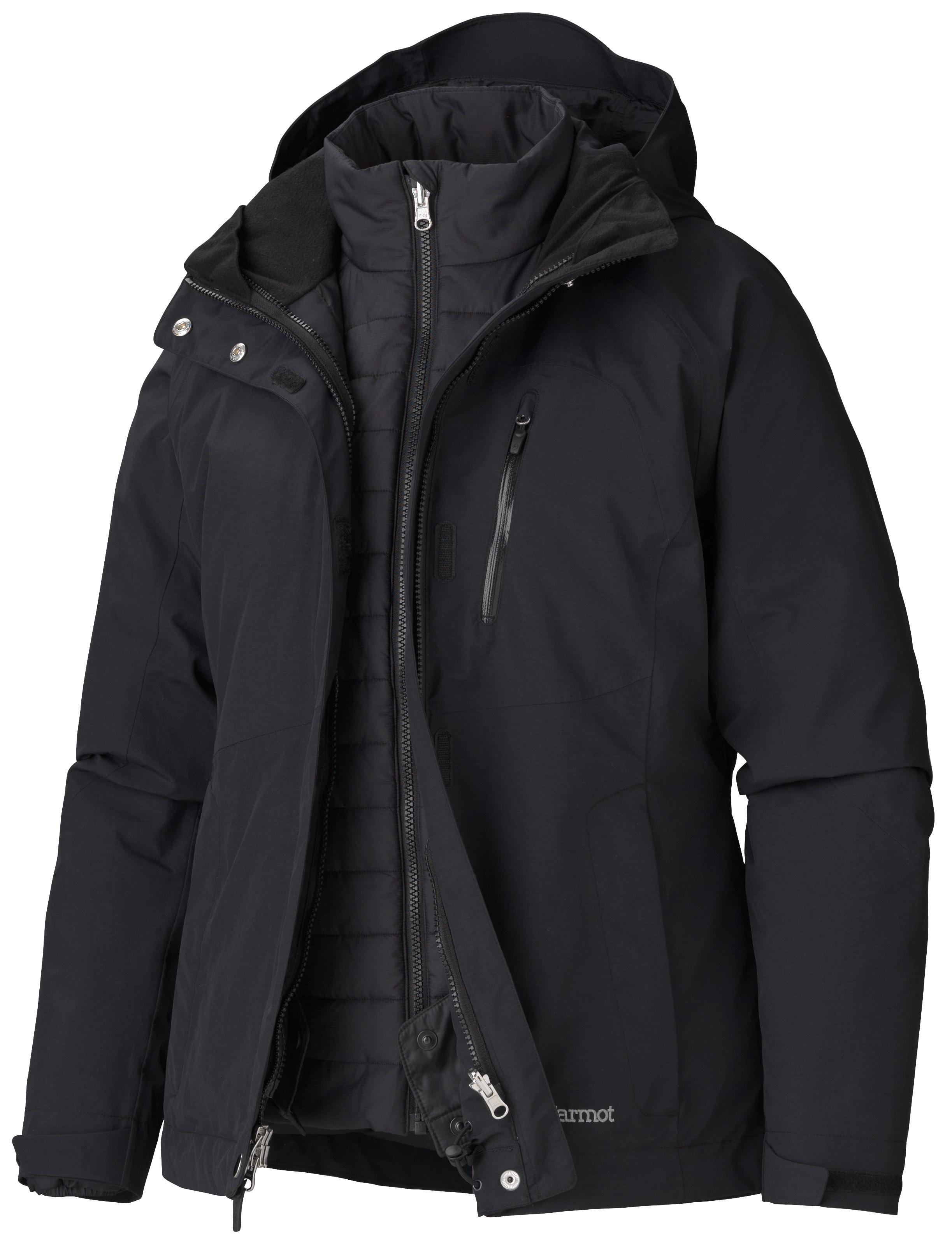 Foto Marmot Alpen Component Jacket Lady Black (Modell 2013/14)