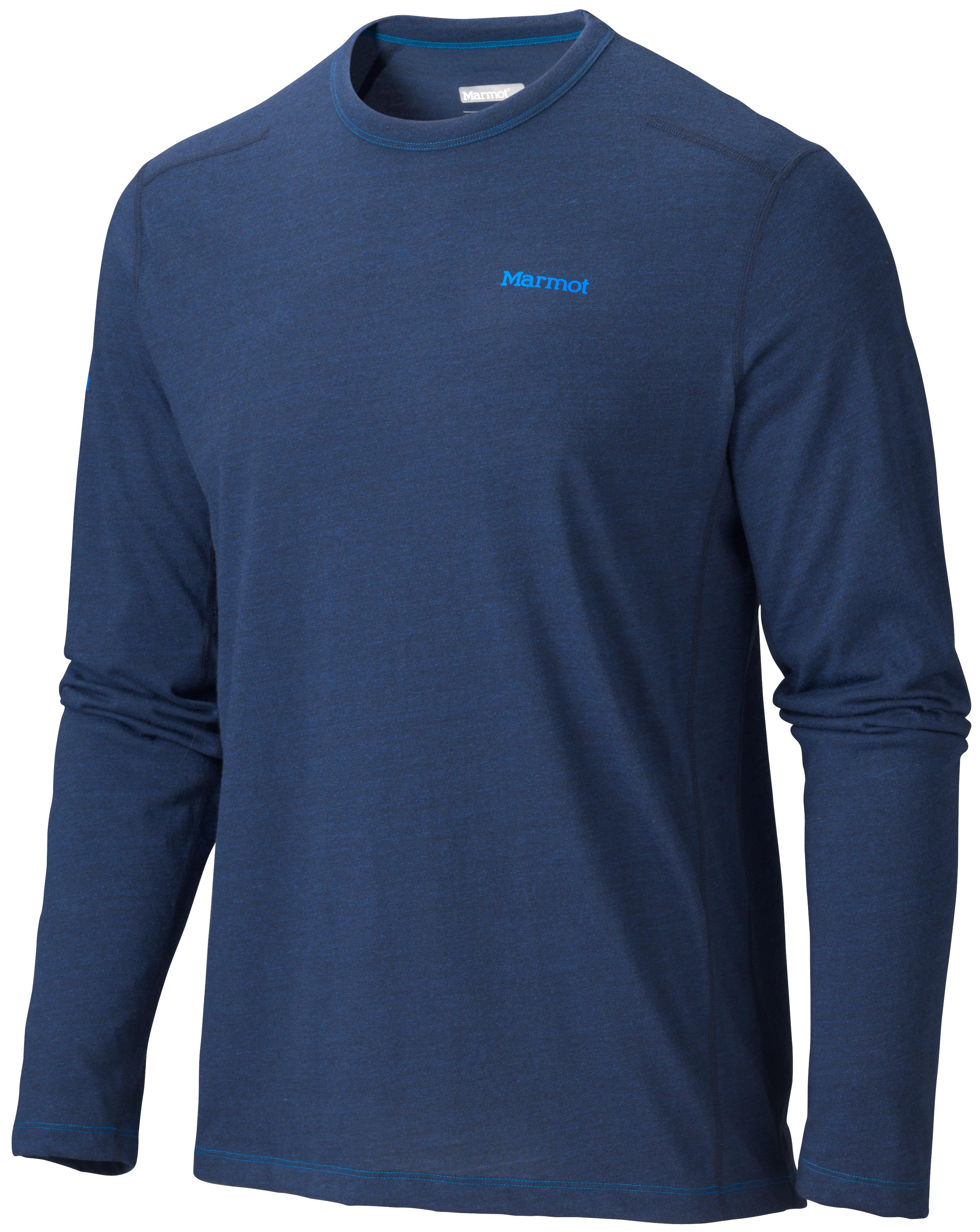 Foto Marmot Saxon LS Men Navy Blue Heather (Modell 2013/14)