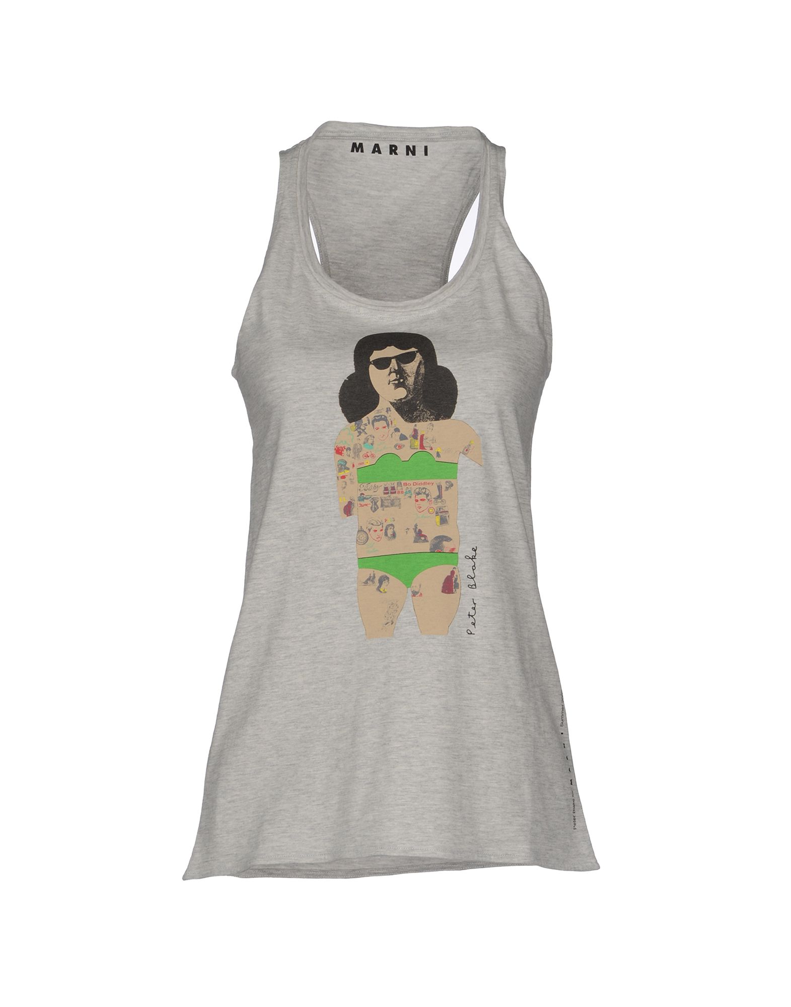 Foto marni camisetas sin mangas
