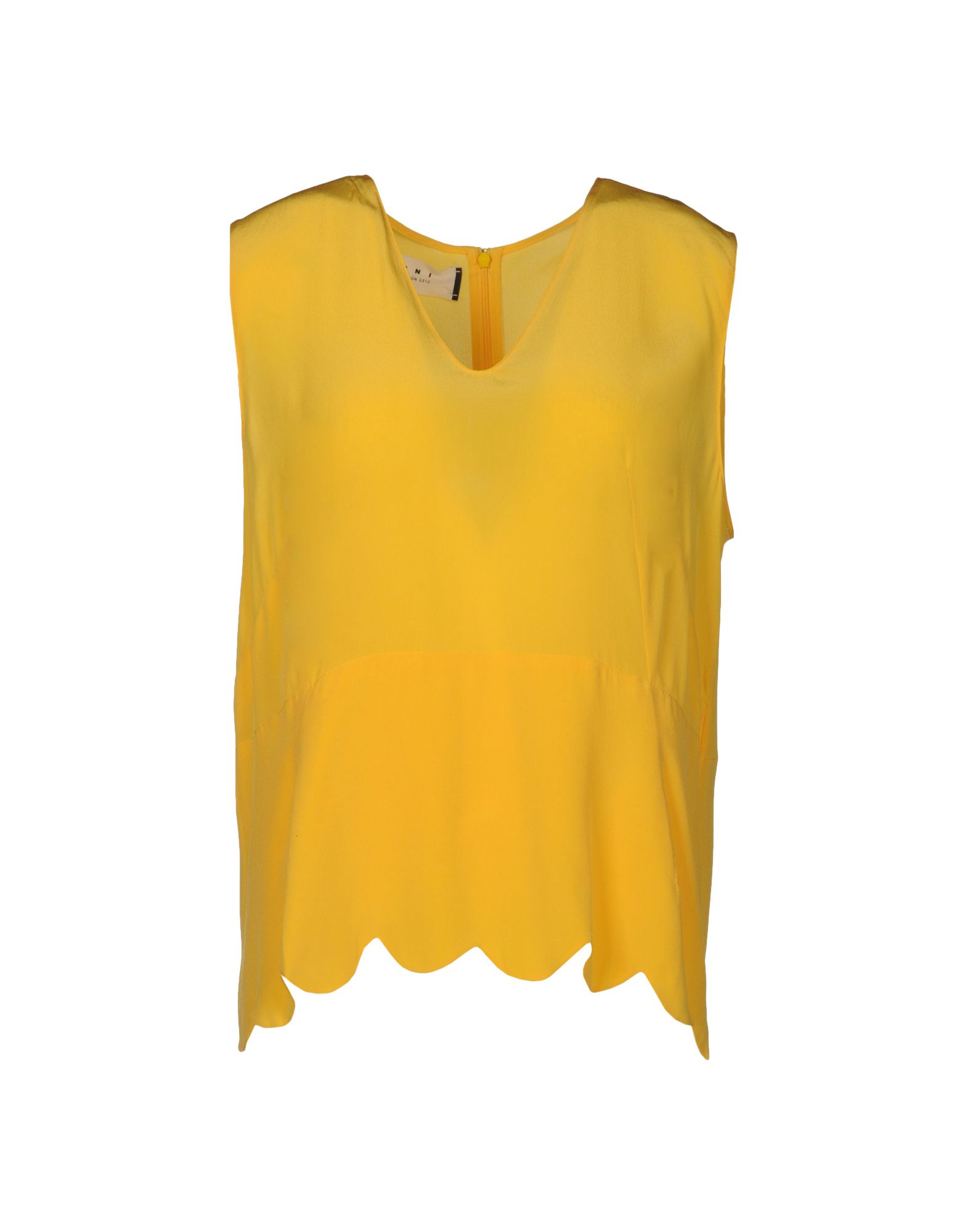 Foto marni camisetas sin mangas Mujer Ocre