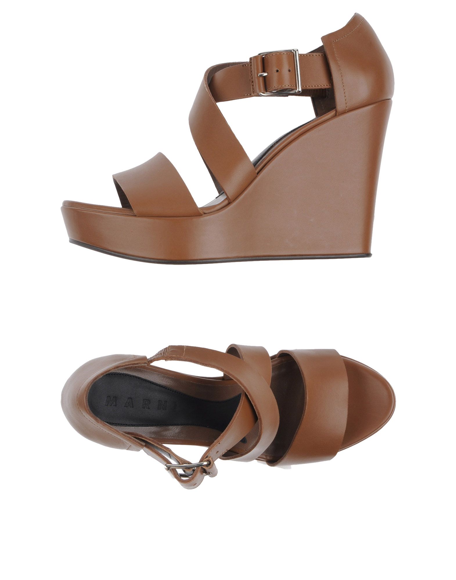 Foto Marni Plataformas Mujer Marrón