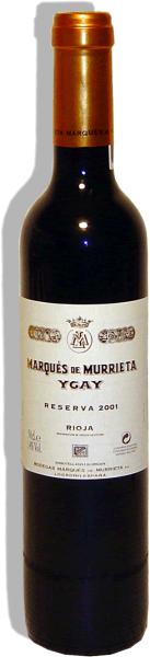Foto Marqués de murrieta reserva 2007 1/2