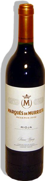 Foto Marqués de murrieta reserva 2007