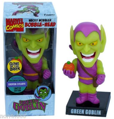Foto Marvel: Green Goblin `glow´ Cabezon Pvc 17cm Funko