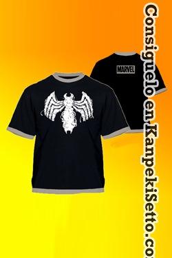 Foto Marvel Camiseta Spider-man Black Logo Talla L